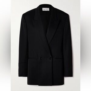 NWOT The Row Lumis double breasted wool twill blazer size xs-m